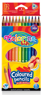 Farbičky Colorino kids - 12 farieb - trojhranné