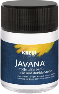 Farba na textil KREUL Javana - 91953 White - 50 ml